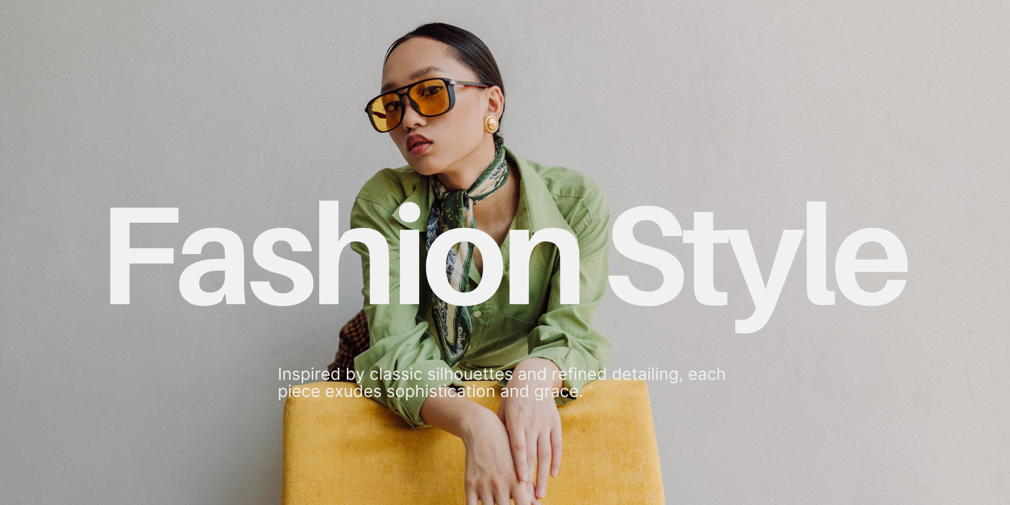 minimal everyday fashion banner featuring modern daily wear and lifestyle accessories